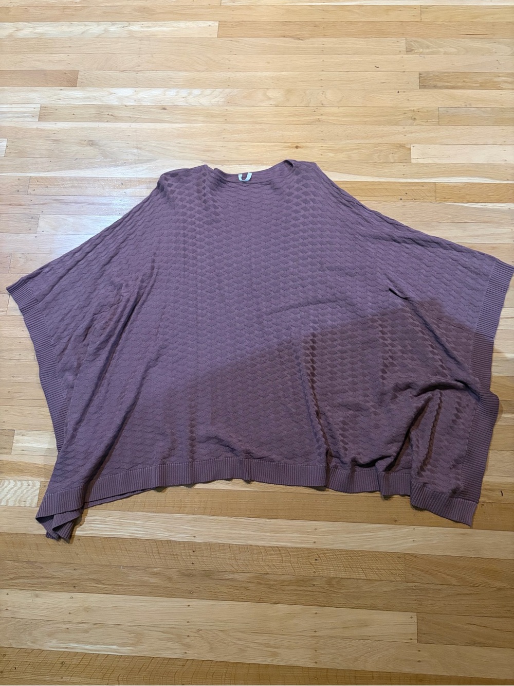 lululemon athletica Dusty Mauve Knit Poncho Pullover